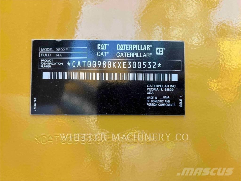 CAT 980 XE Incarcator pe pneuri