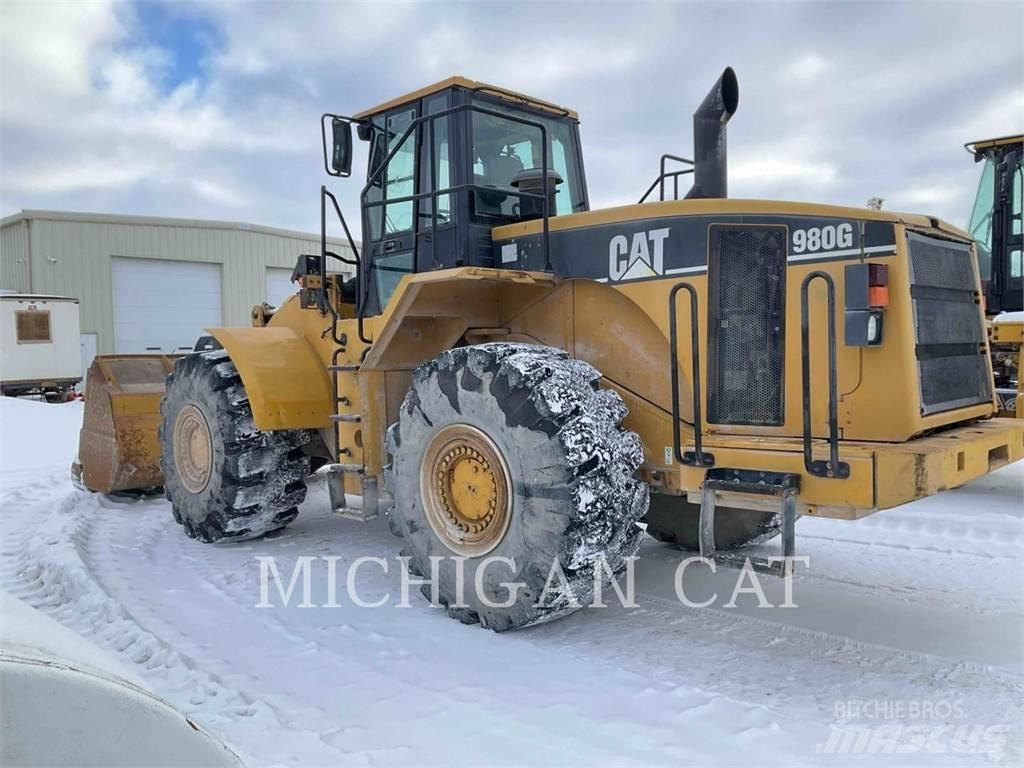 CAT 980G Incarcator pe pneuri
