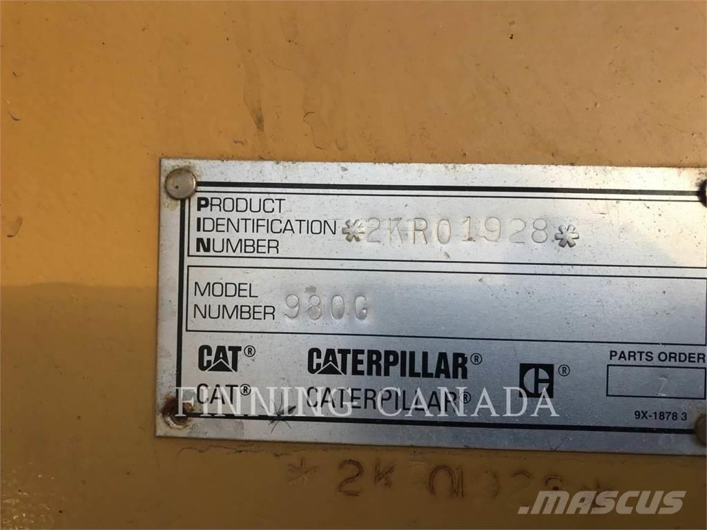 CAT 980G Incarcator pe pneuri