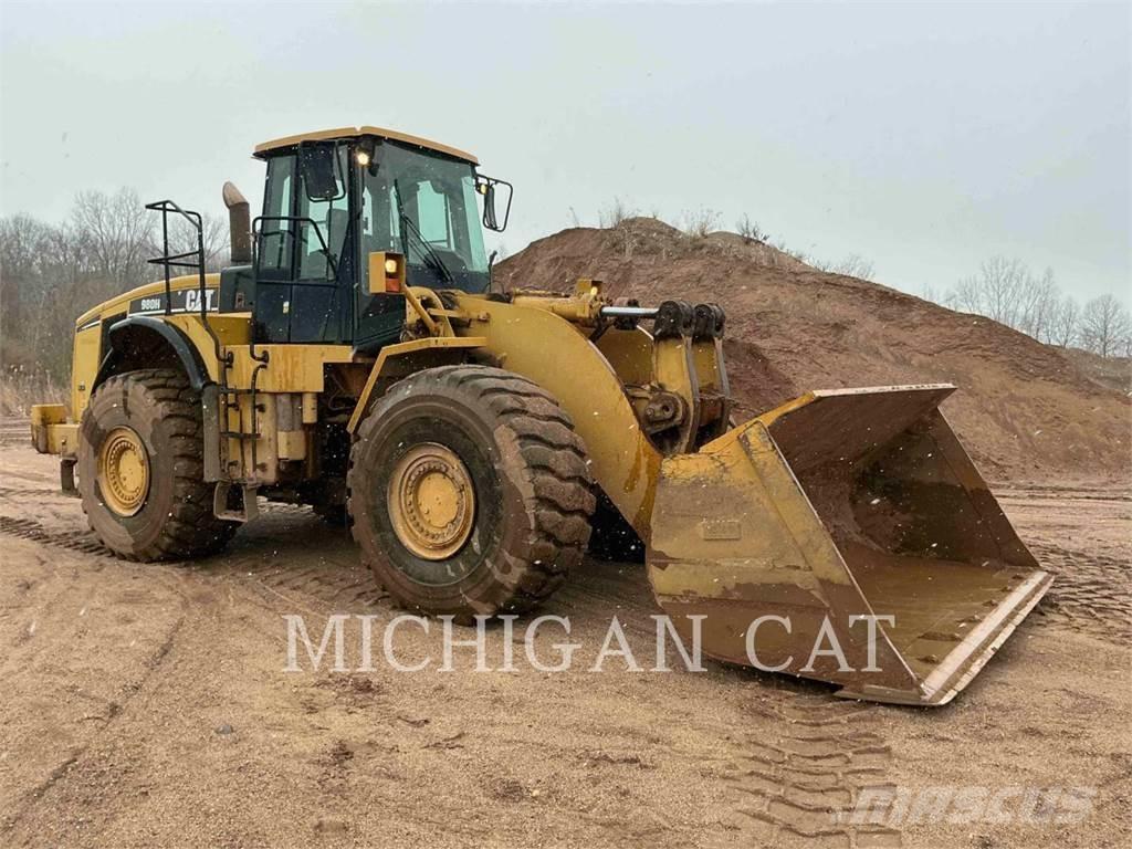 CAT 980H Incarcator pe pneuri