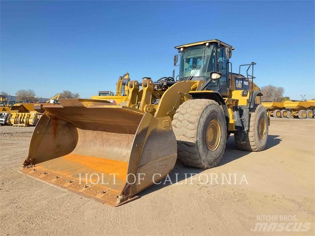 CAT 980M Incarcator pe pneuri