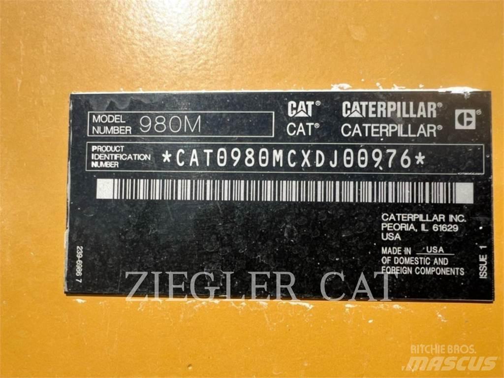 CAT 980M Incarcator pe pneuri