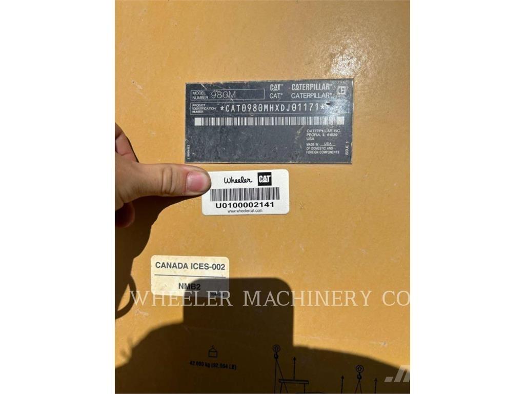 CAT 980M Incarcator pe pneuri