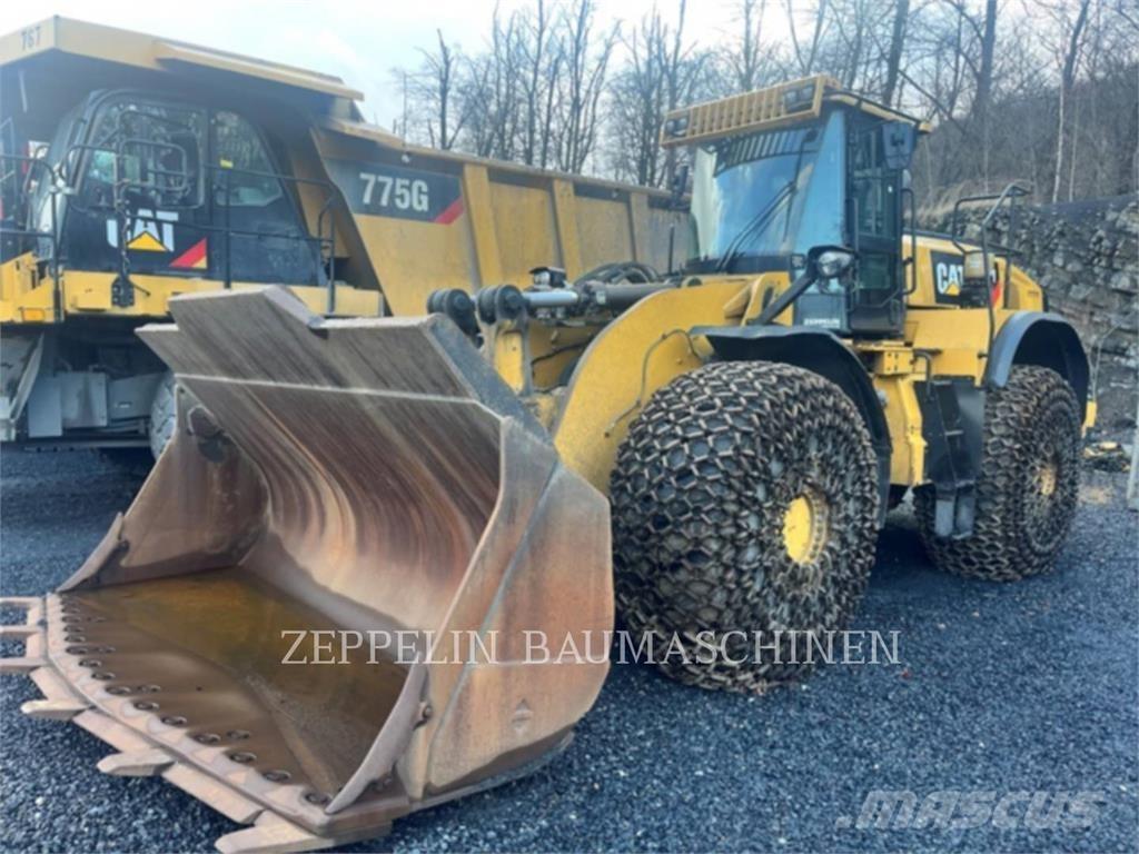 CAT 980M Incarcator pe pneuri