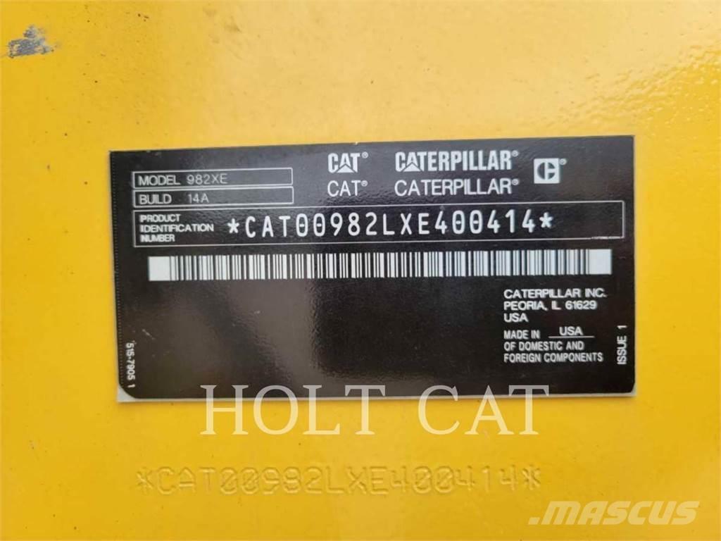 CAT 982 XE Incarcator pe pneuri