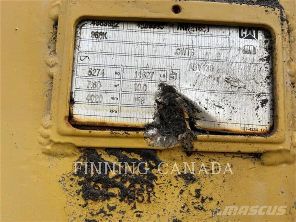 CAT 988K Incarcator pe pneuri