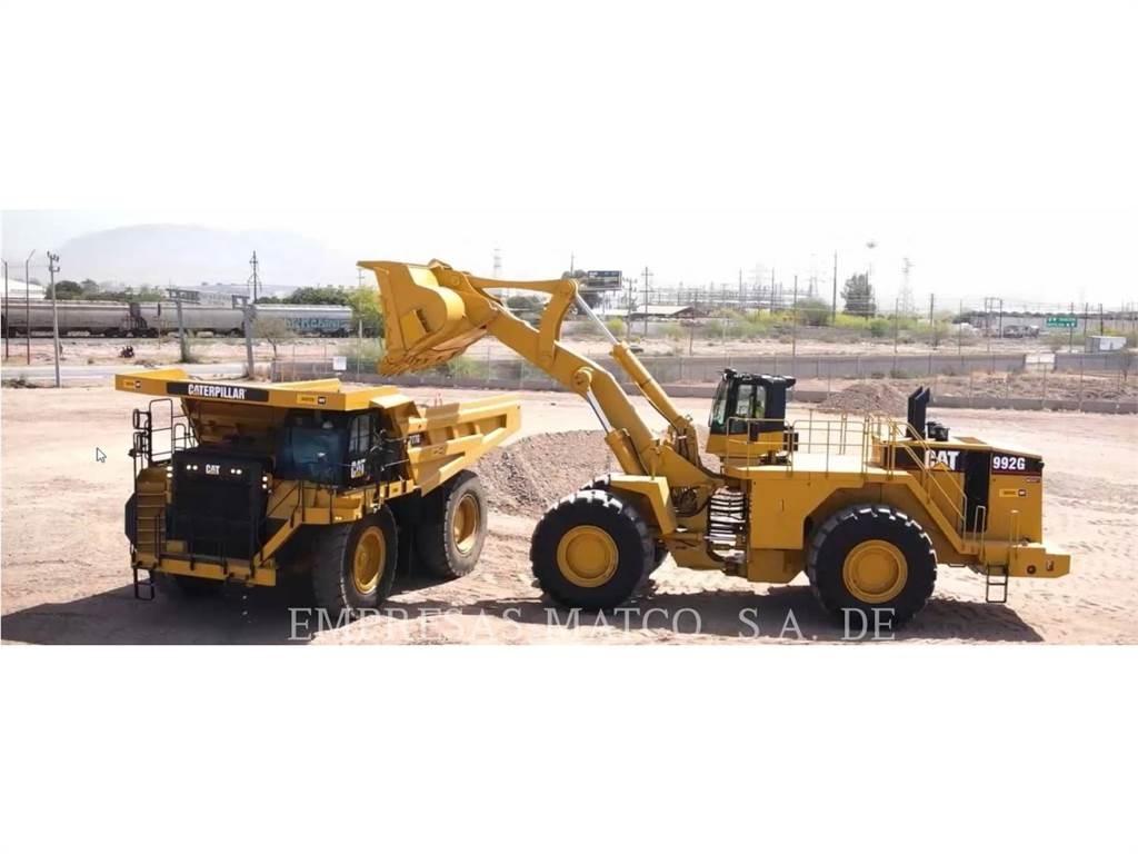 CAT 992G Incarcator pe pneuri