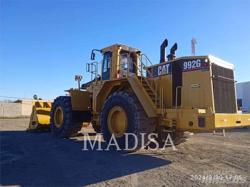 CAT 992G Incarcator pe pneuri