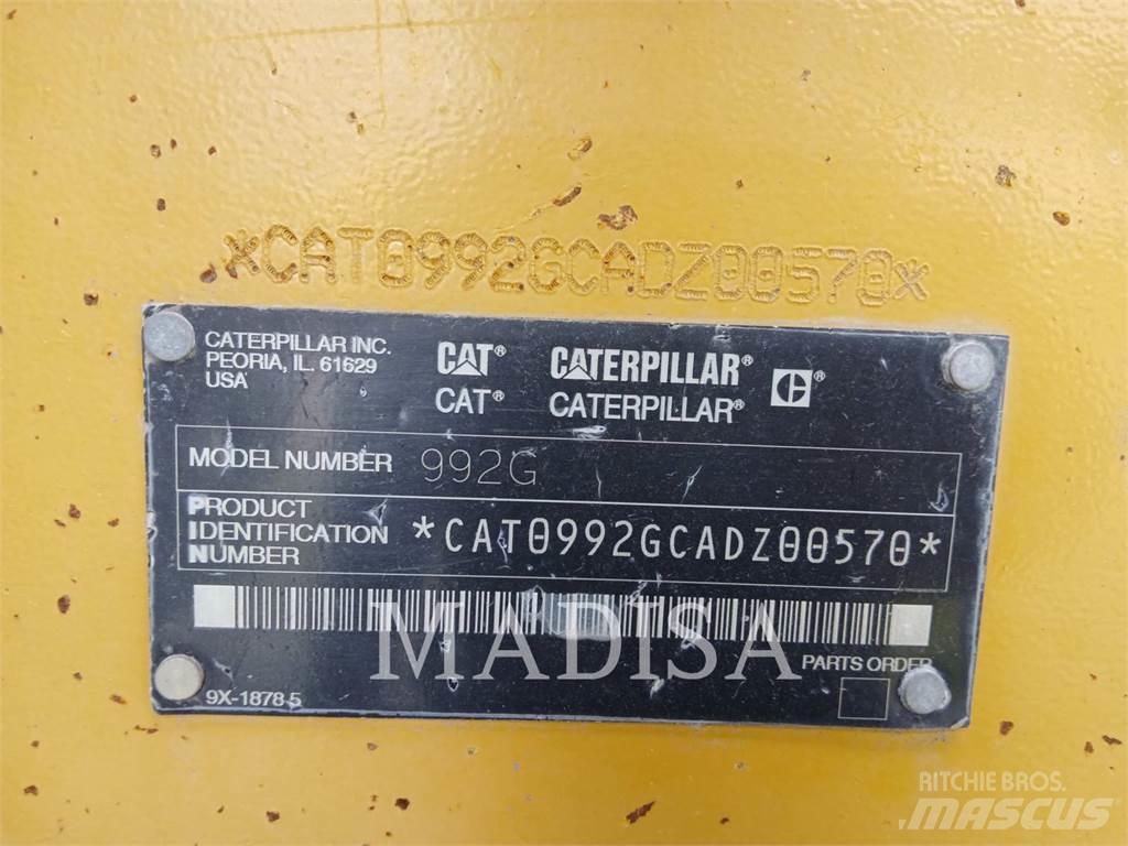 CAT 992G Incarcator pe pneuri