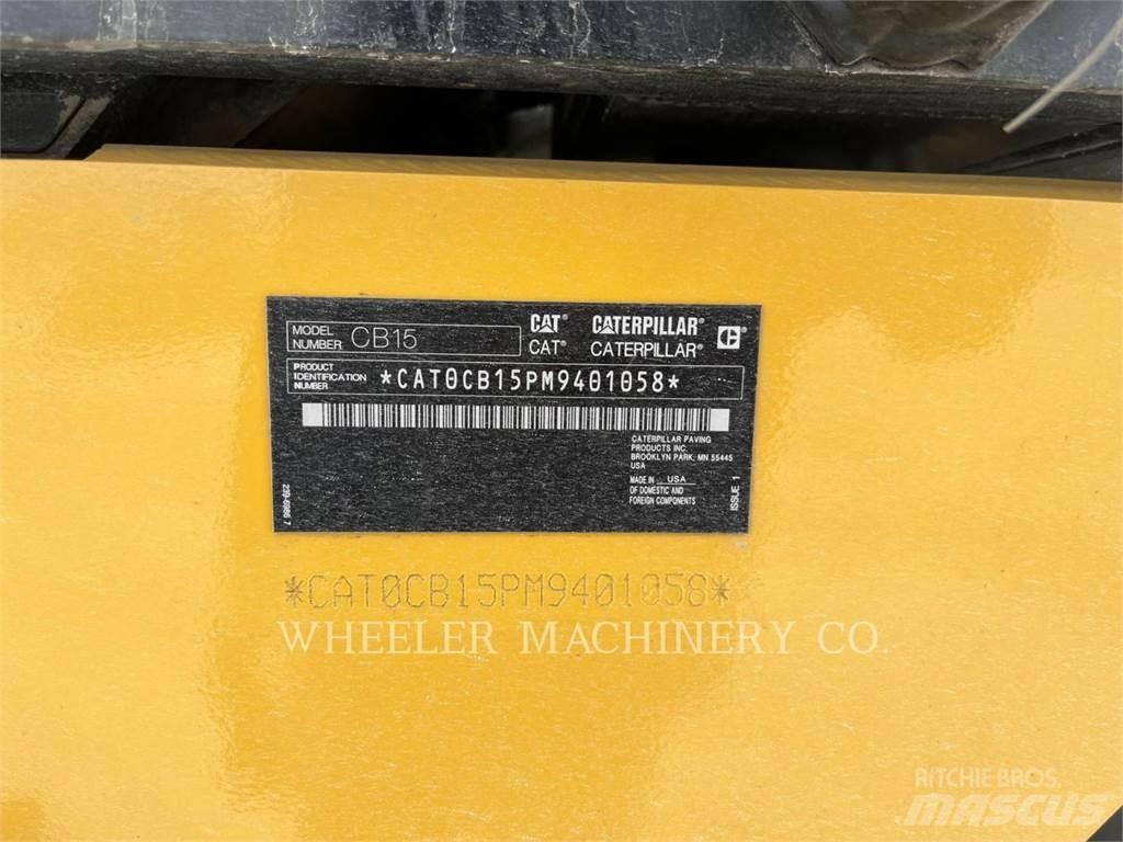 CAT CB15 CW VV Cilindri compactori dubli