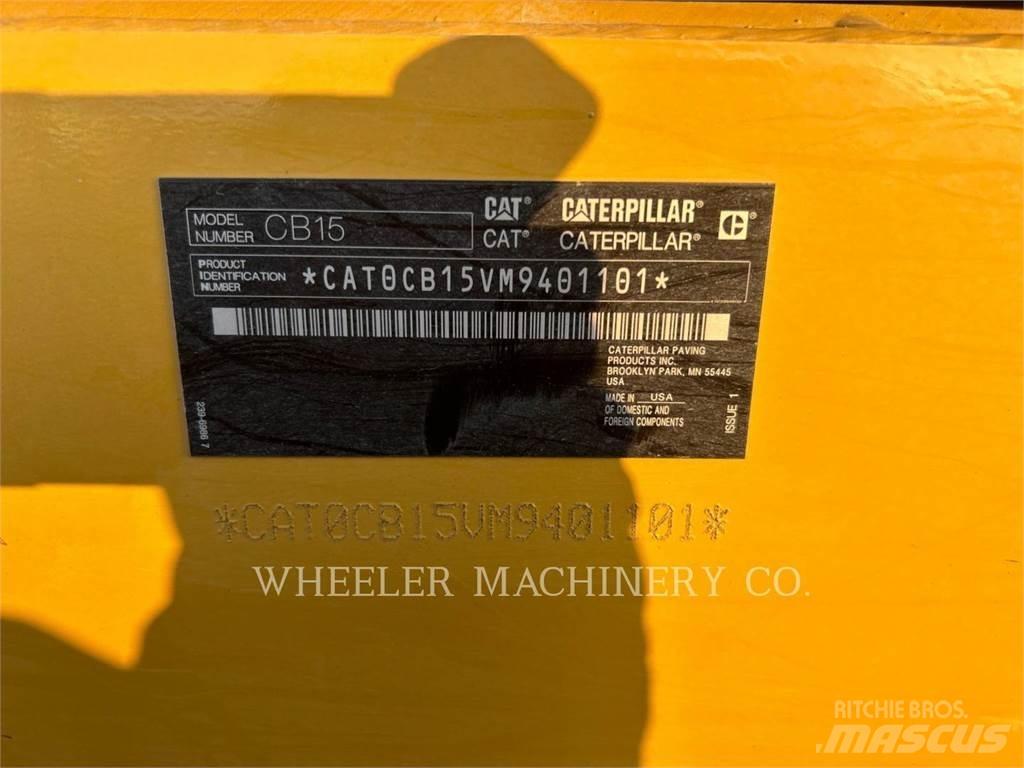 CAT CB15 CW VV Cilindri compactori dubli