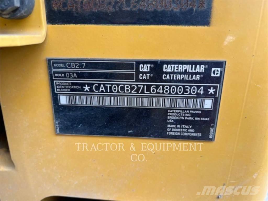 CAT CB2.7 Pavatoare asfalt