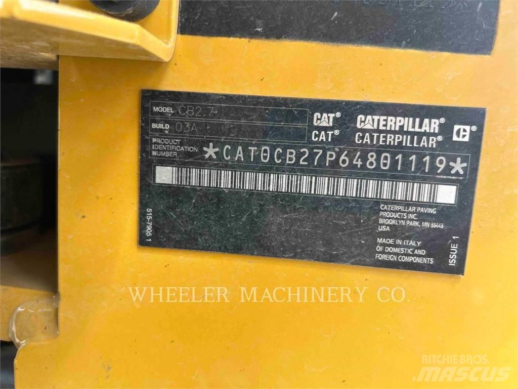 CAT CB2.7 Cilindri compactori dubli