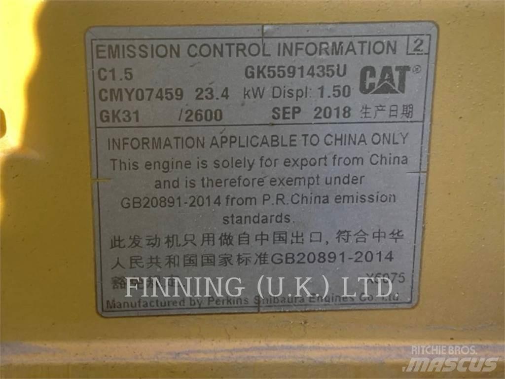 CAT CB2.7 Compactoare sol