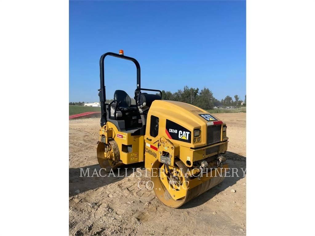 CAT CB24B Cilindri compactori dubli