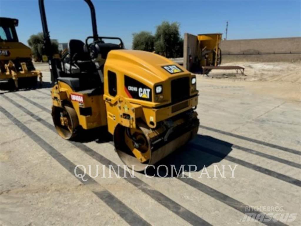 CAT CB24B Cilindri compactori dubli