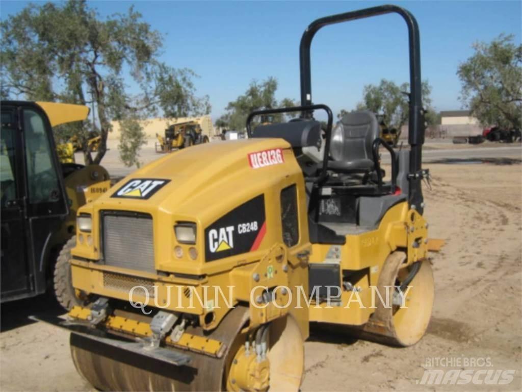 CAT CB24B Cilindri compactori dubli