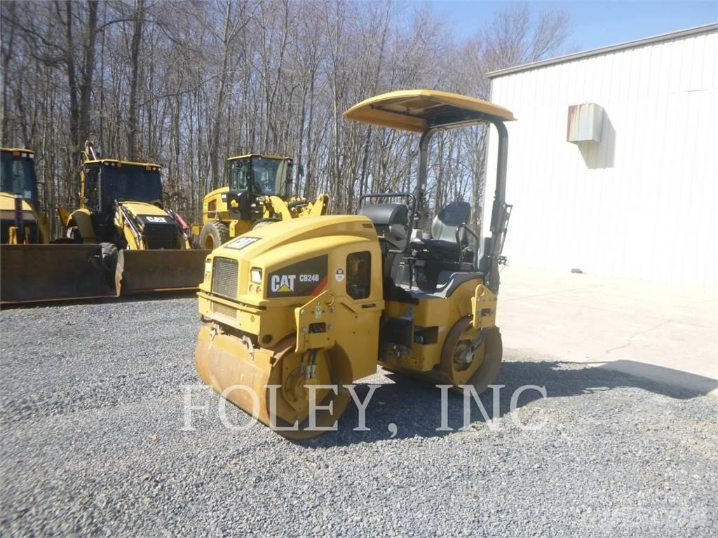 CAT CB24B Cilindri compactori dubli