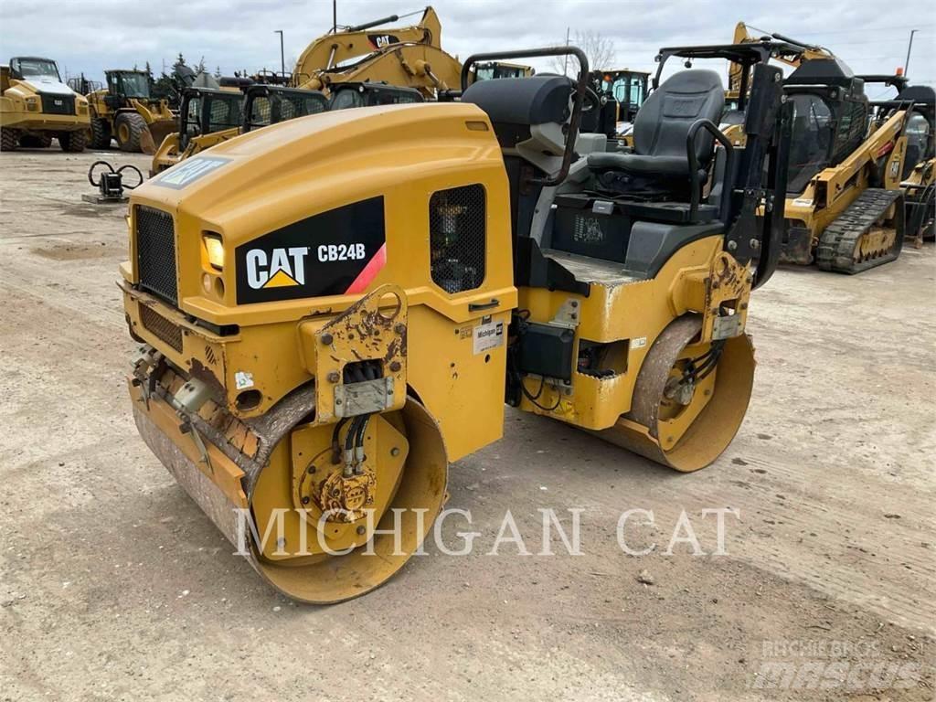 CAT CB24B Compactoare monocilindrice
