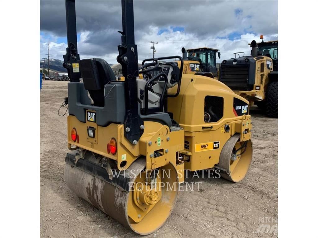 CAT CB24B Cilindri compactori dubli