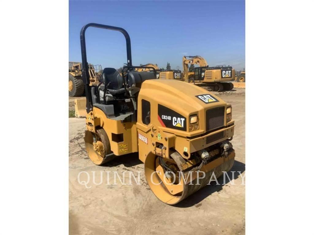CAT CB24B Cilindri compactori dubli