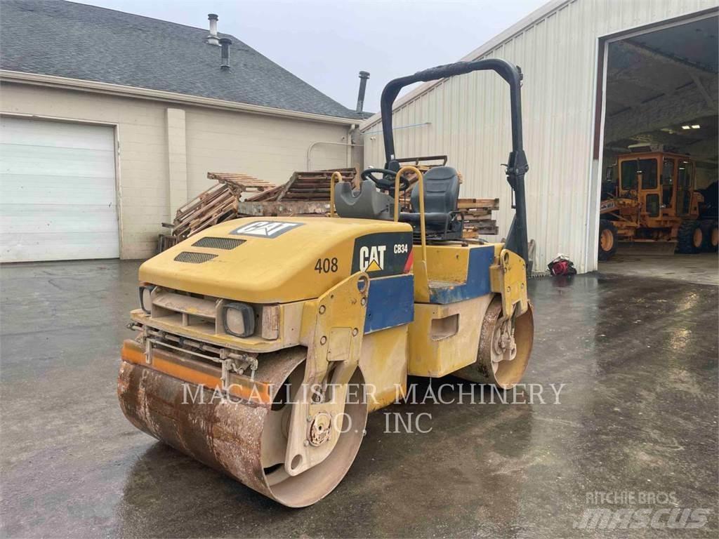 CAT CB34 Cilindri compactori dubli