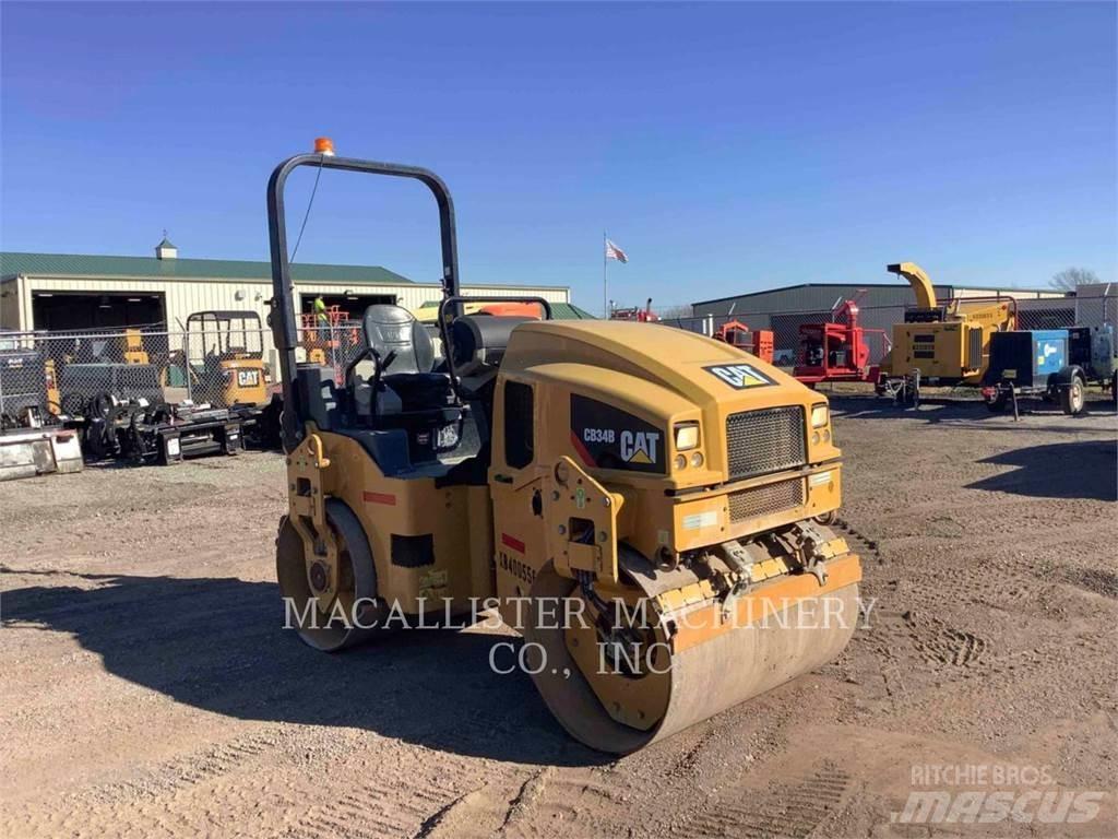 CAT CB34B Cilindri compactori dubli