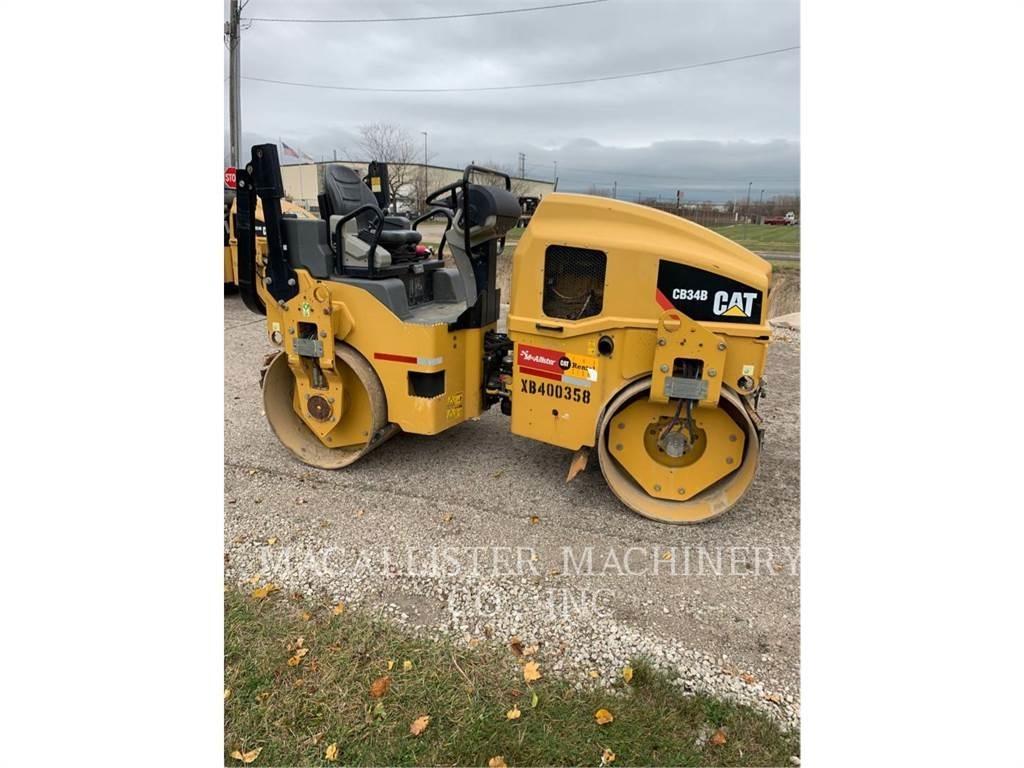 CAT CB34B Cilindri compactori dubli