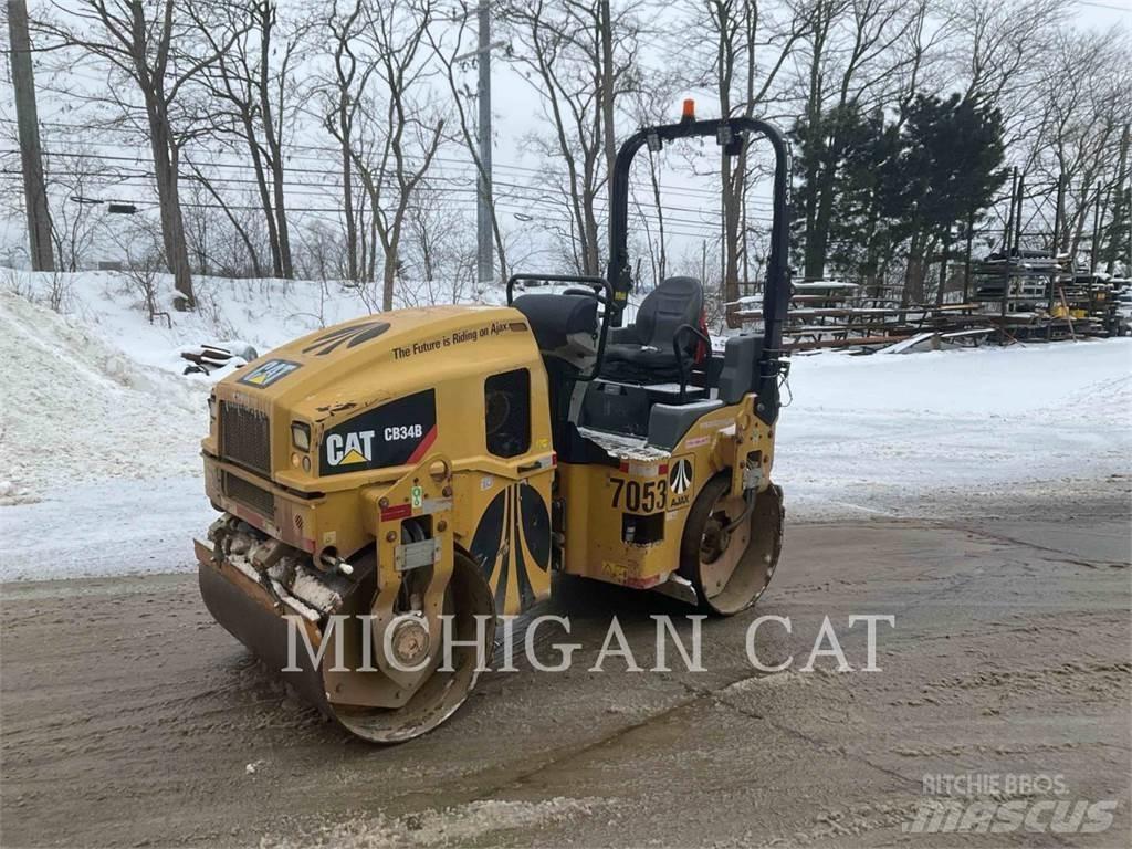 CAT CB34B Compactoare monocilindrice
