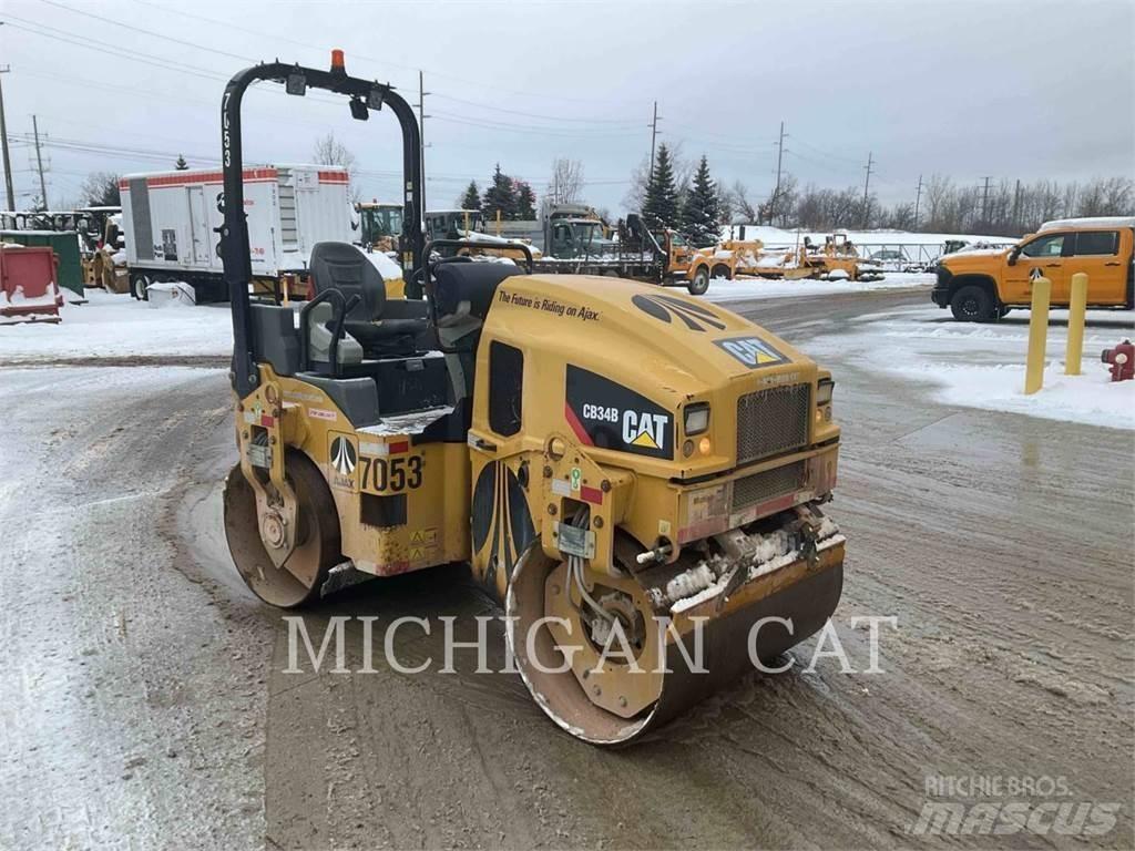 CAT CB34B Compactoare monocilindrice