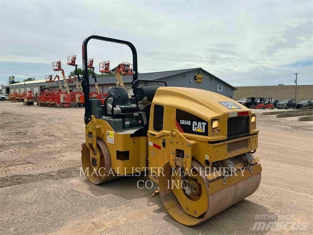 CAT CB34B Cilindri compactori dubli