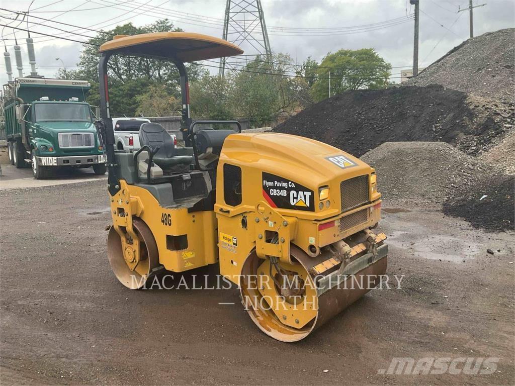 CAT CB34B Compactoare monocilindrice