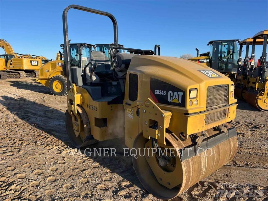 CAT CB34B Compactoare sol