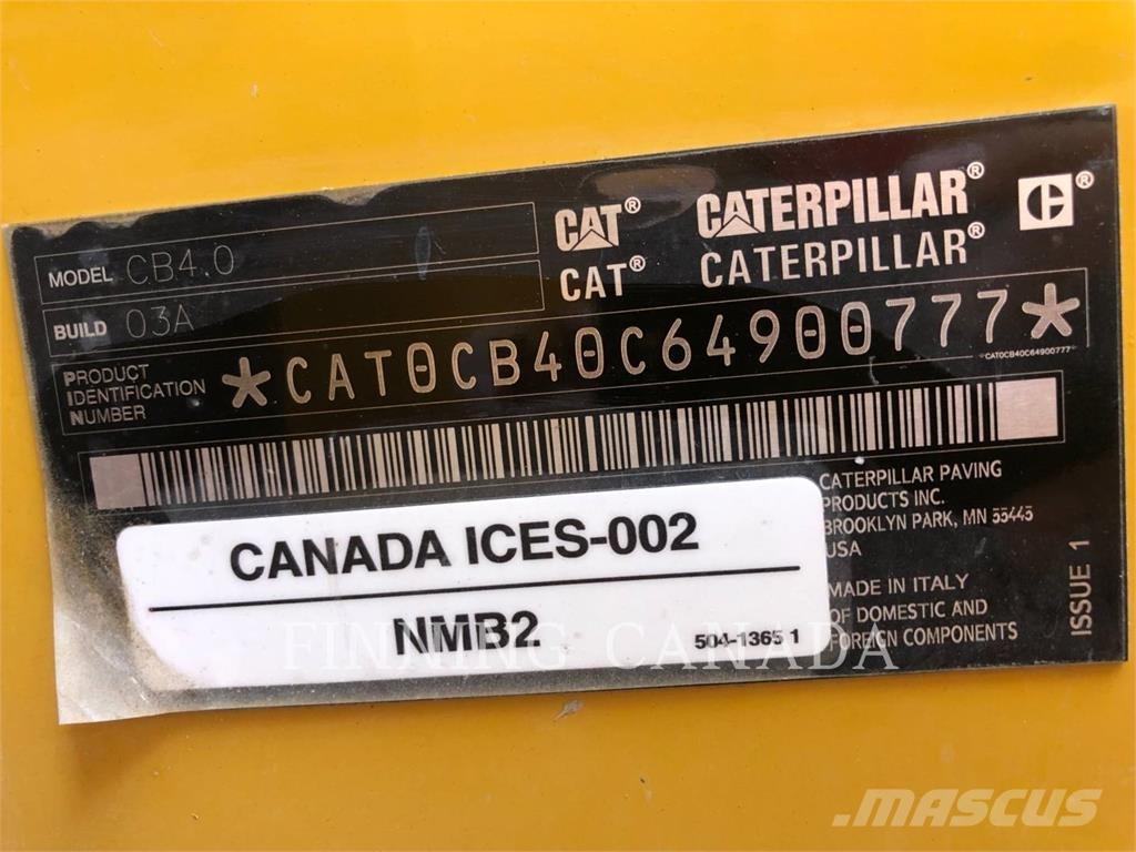 CAT CB4.0-03 Compactoare sol