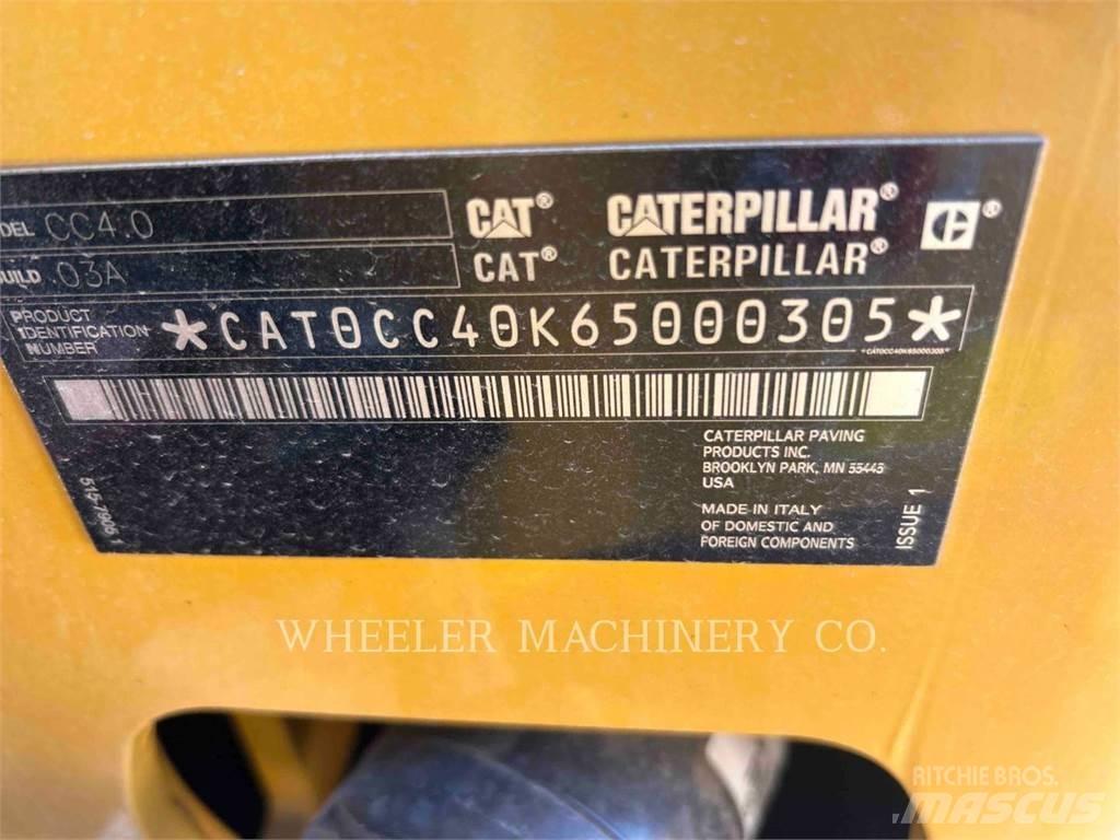 CAT CC4.0 Cilindri compactori micsti