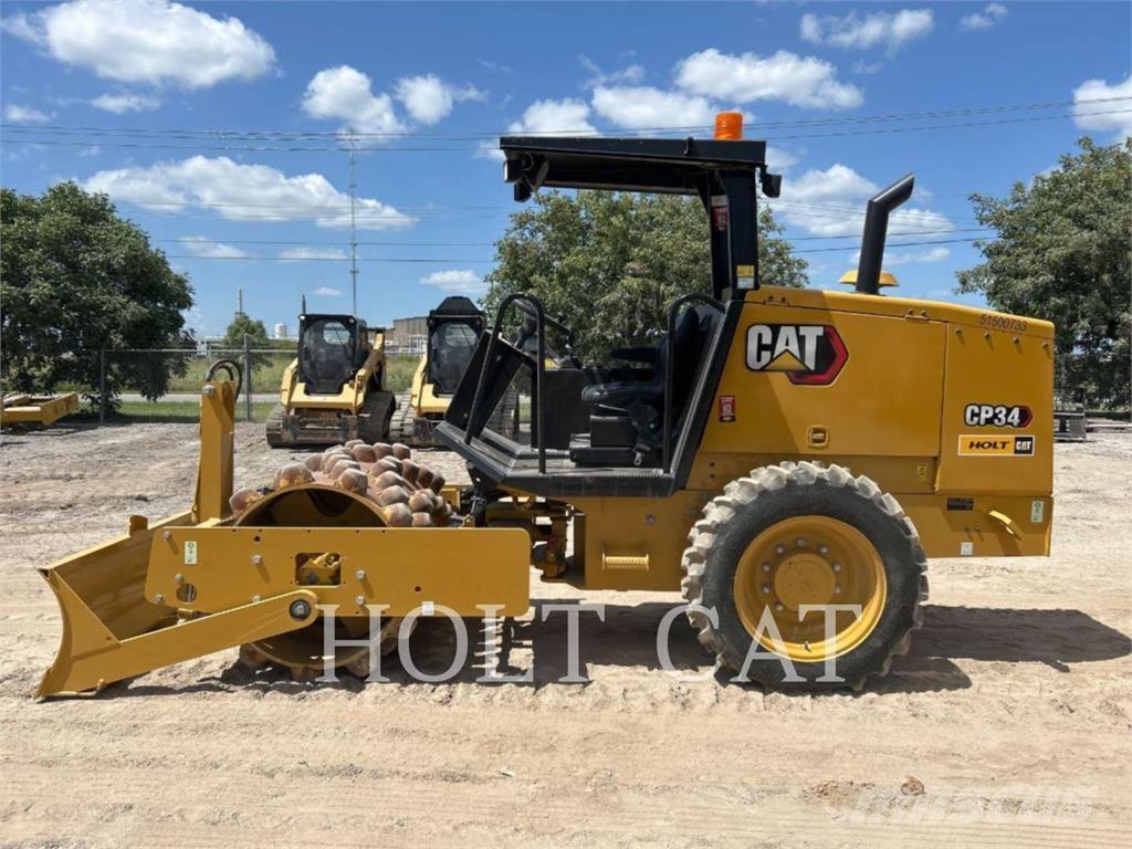 CAT CP34 Compactoare monocilindrice