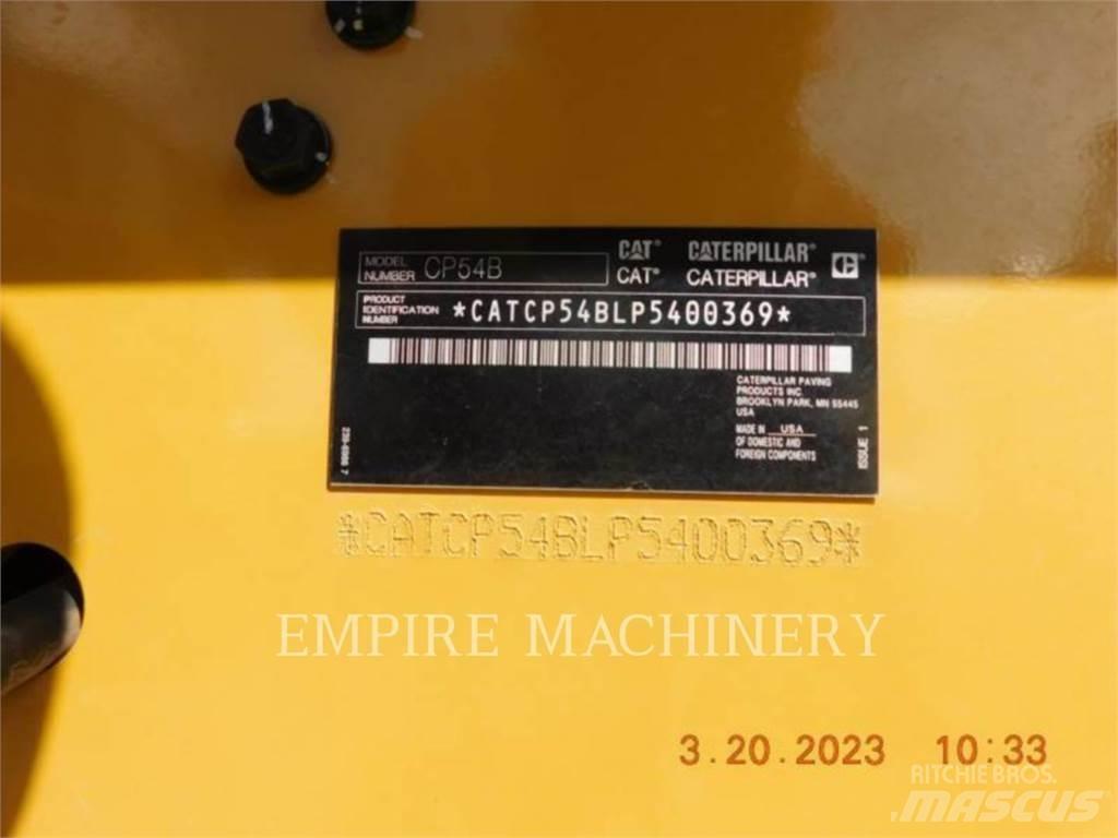 CAT CP54B Compactoare monocilindrice