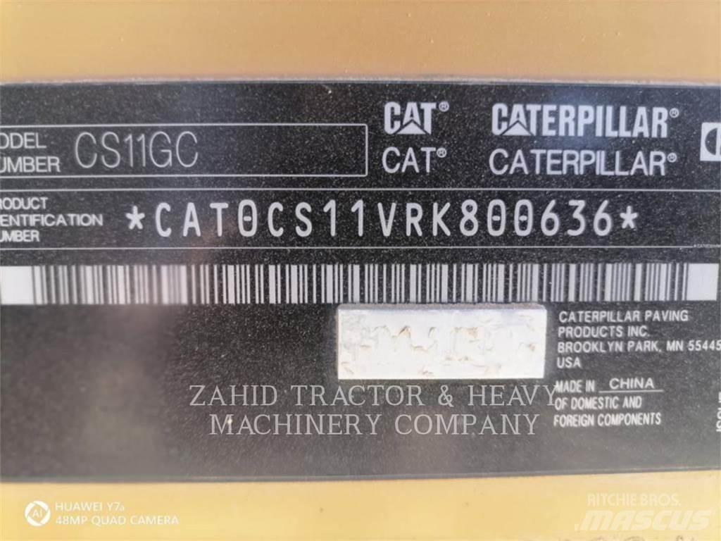 CAT CS 11 Compactoare monocilindrice