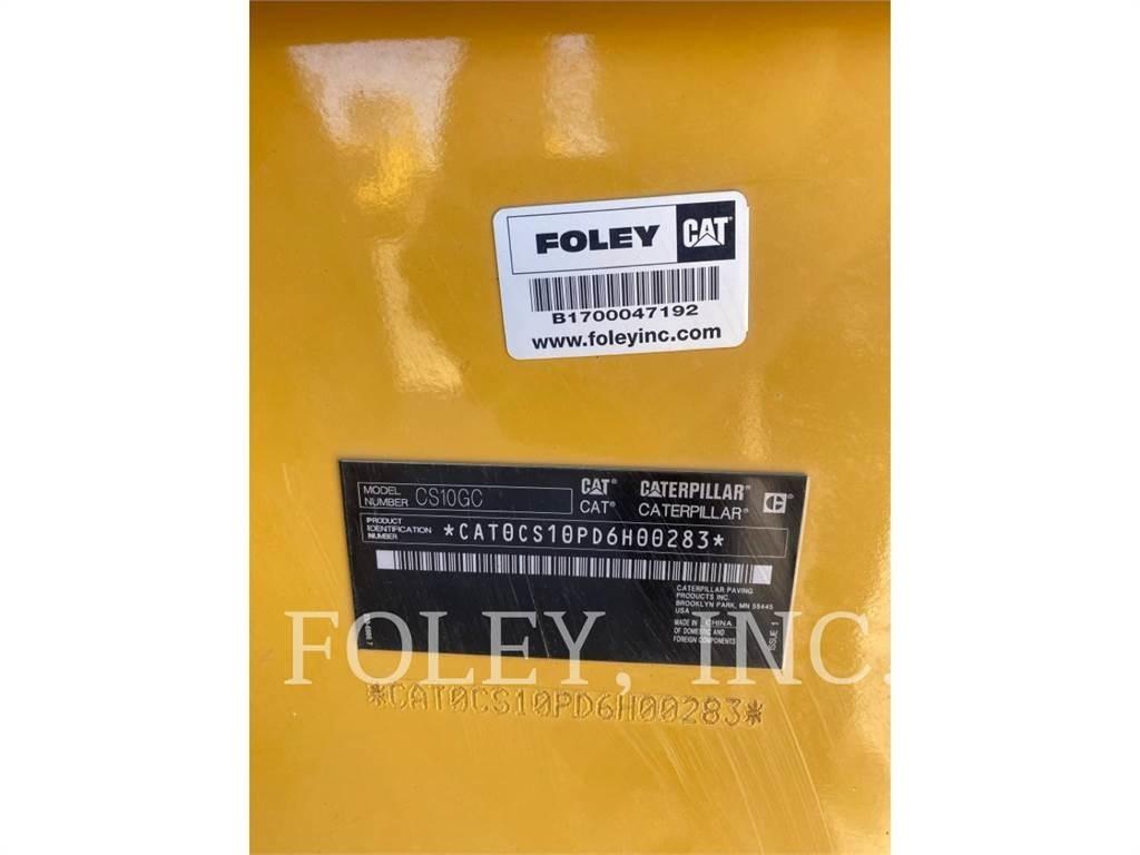 CAT CS10GC Compactoare monocilindrice