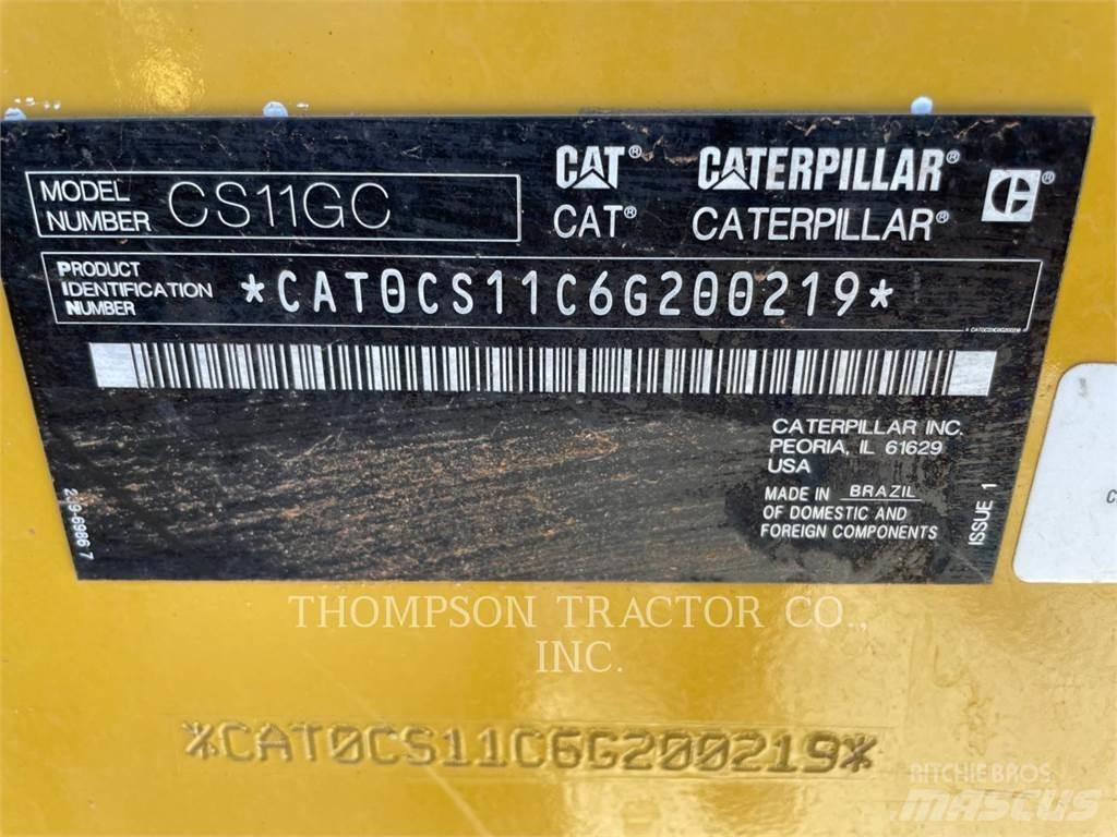 CAT CS11GC Compactoare monocilindrice