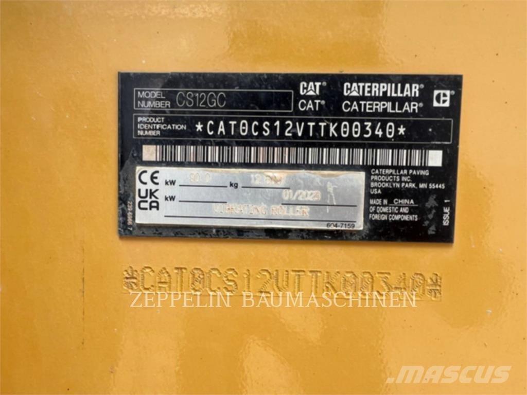 CAT CS12GC Compactoare sol