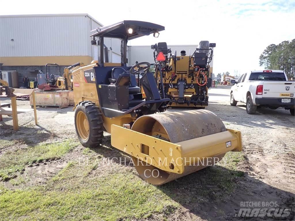 CAT CS34 Compactoare monocilindrice