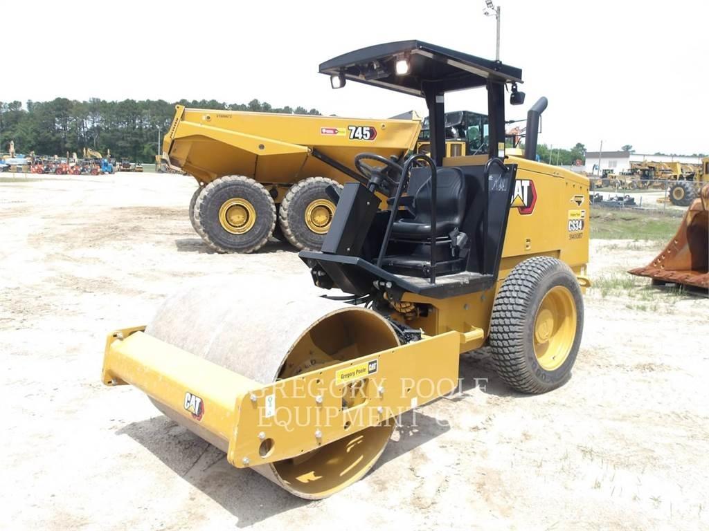 CAT CS34 Compactoare monocilindrice
