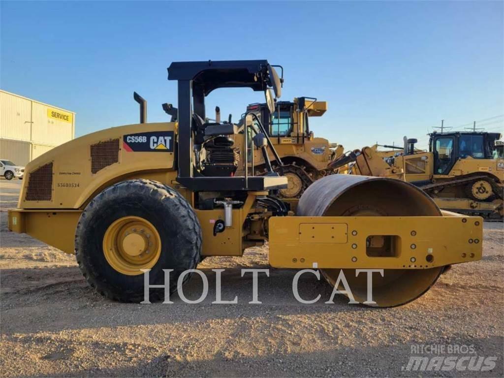 CAT CS56B Compactoare monocilindrice