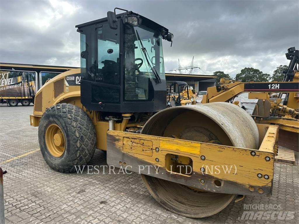CAT CS56B Compactoare monocilindrice