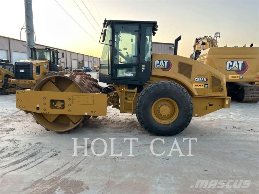 CAT CS56B CAB Compactoare monocilindrice