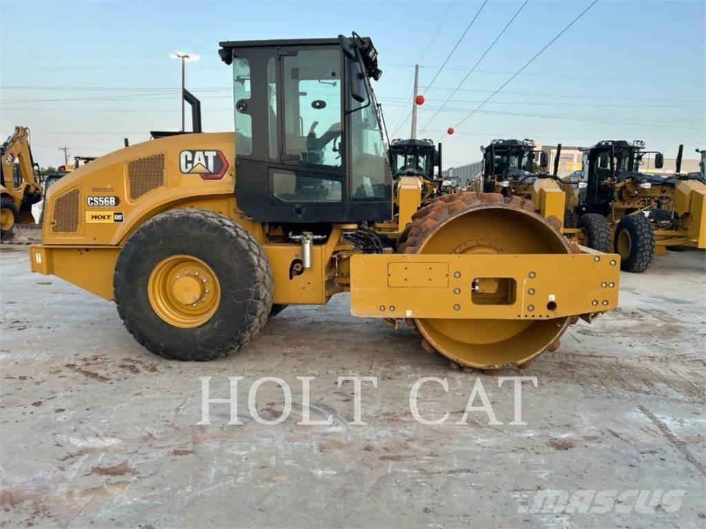 CAT CS56B CAB Compactoare monocilindrice