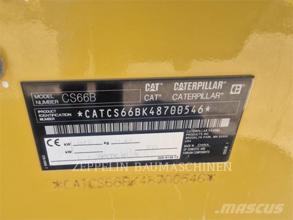 CAT CS66B Compactoare sol