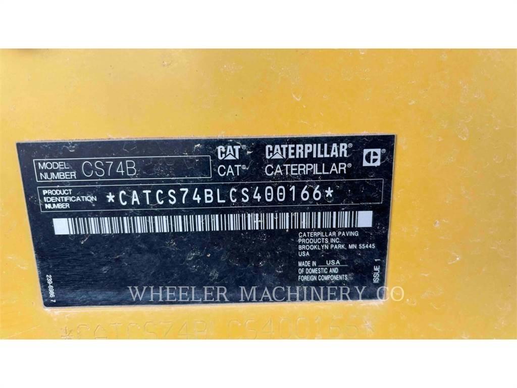 CAT CS74B Compactoare monocilindrice