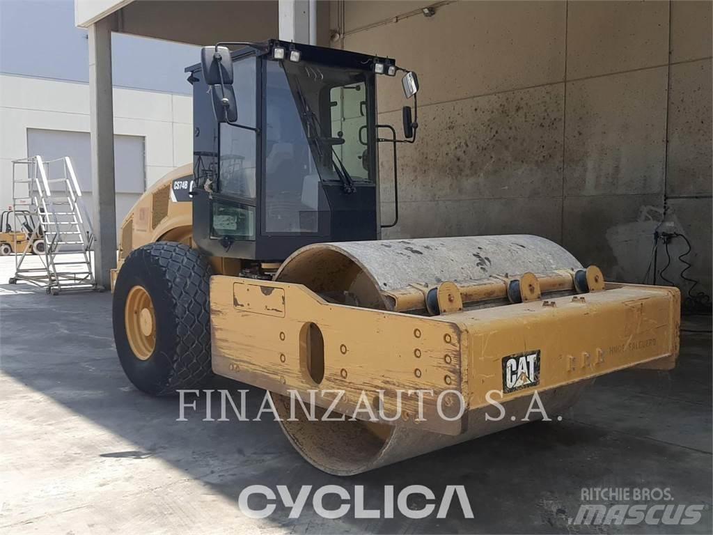 CAT CS74B Compactoare monocilindrice